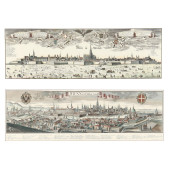 PAIR OF LARGE ANTIQUE-STYLE PA