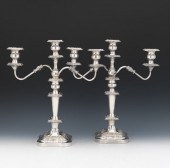 PAIR OF LARGE BAROQUE STYLE SI