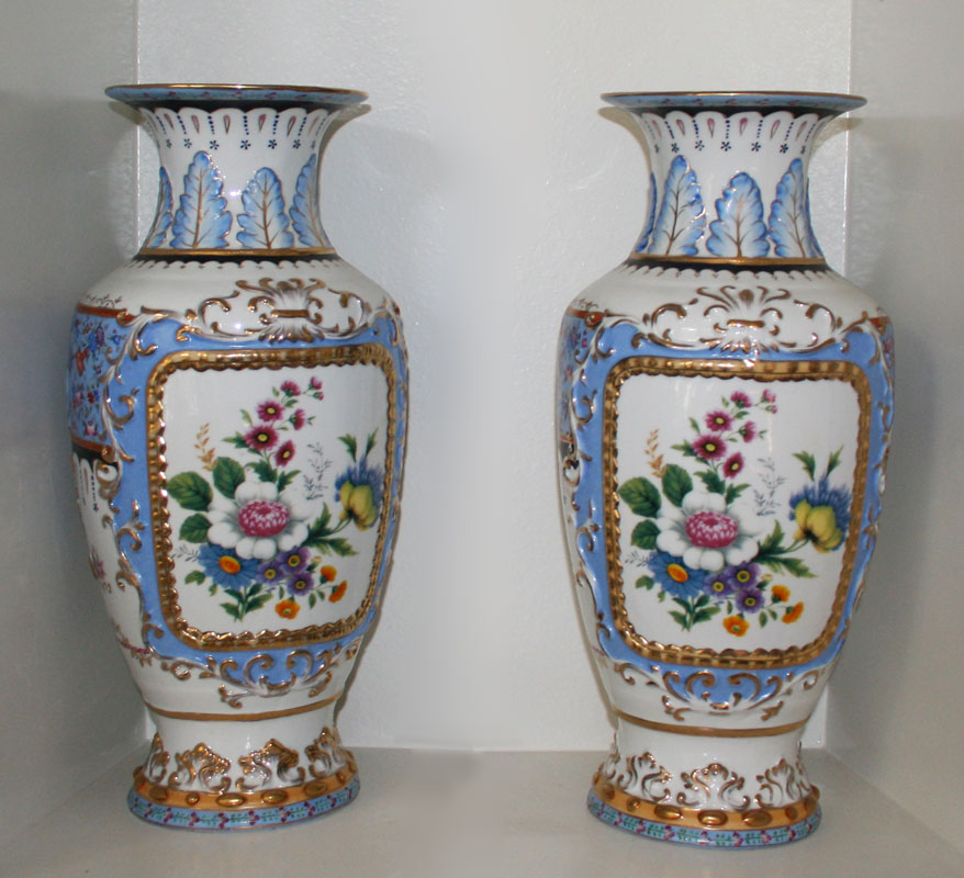 PAIR OF LARGE CONTEMPORARY