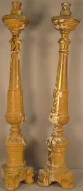 PAIR OF LARGE CONTINTENTAL GIL