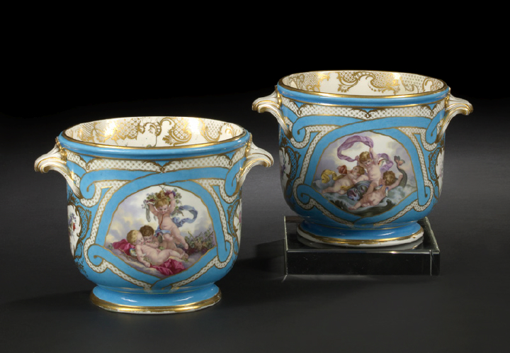 Pair of Large French Opulently