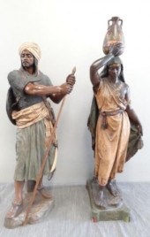 Pair of Large Goldscheider Ter