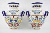 PAIR OF LARGE HB HENRIOT QUIMP