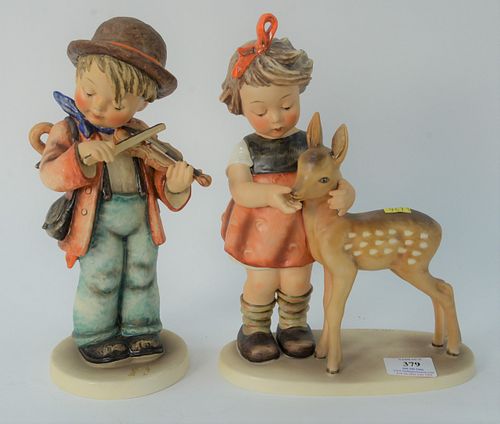 PAIR OF LARGE HUMMEL'S, TO