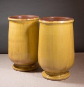 PAIR OF LARGE LA MADELEINE AND