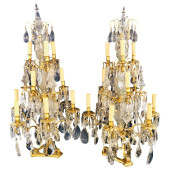 PAIR OF LARGE LOUIS XVI STYLE