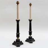 PAIR OF LARGE NEOCLASSICAL PAR