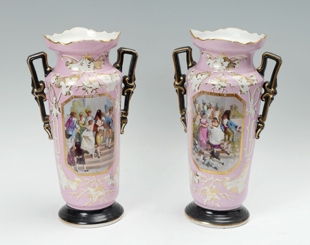 PAIR OF LARGE OLD PARIS STYLE