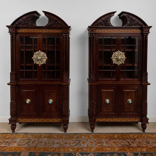 PAIR OF LARGE RENAISSANCE REVIVAL