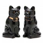 PAIR OF LARGE SADLER BURSLEM C