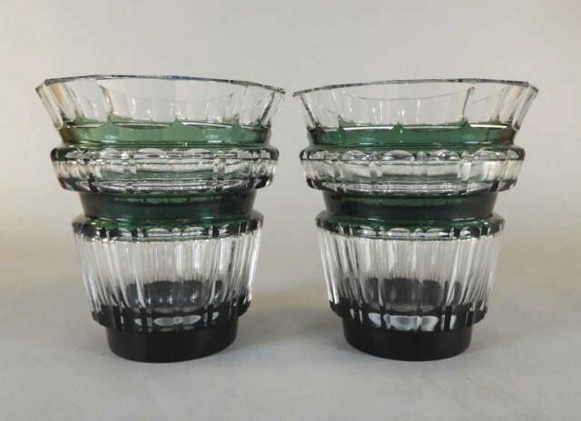 PAIR OF LARGE VAL ST-LAMBERT VASESA