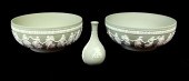 PAIR OF LARGE WEDGWOOD OLIVE G