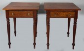 PAIR OF LATE FEDERAL STYLE CHE