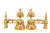 PAIR OF LATE LOUIS XV ORMOLU C