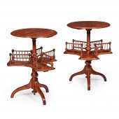 PAIR OF LATE VICTORIAN BURR WA