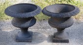PAIR OF LATE VICTORIAN CAST IR