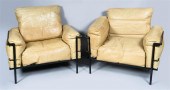 PAIR OF LE CORBUSIER BLACK PAI