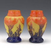 PAIR OF LE VERRE FRANCAIS CAME
