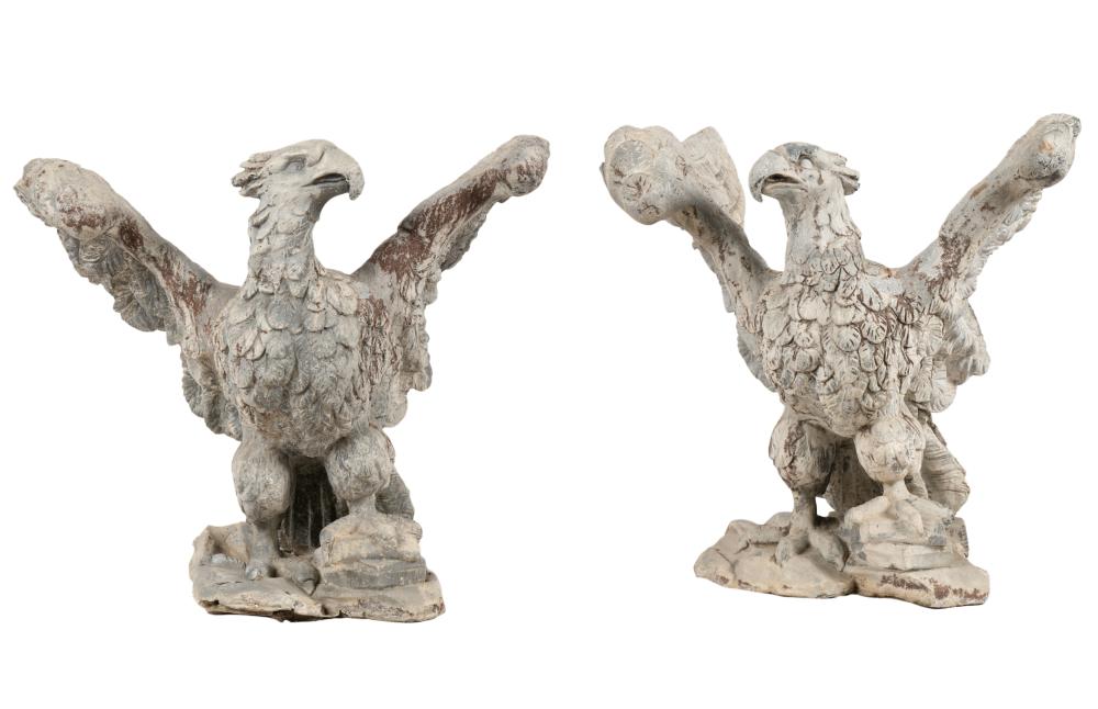 PAIR OF LEAD GARDEN FIGURESPair