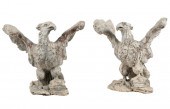 PAIR OF LEAD GARDEN FIGURESPai