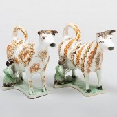 PAIR OF LEEDS TYPE MILKING GRO