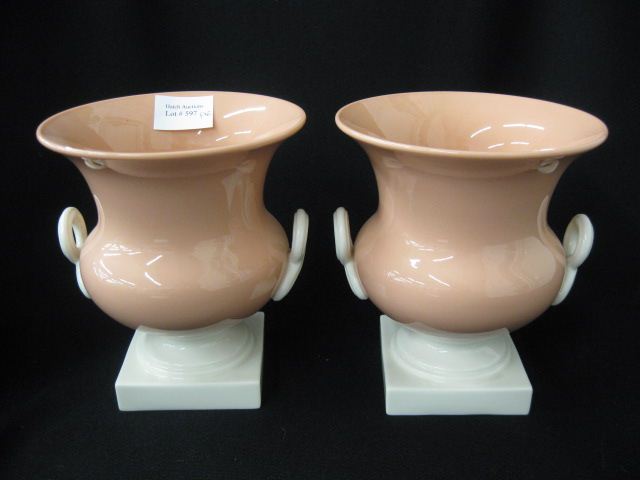 Pair of Lenox Porcelain Vases