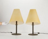 PAIR OF LEUCOS DESK LAMPSLeuco