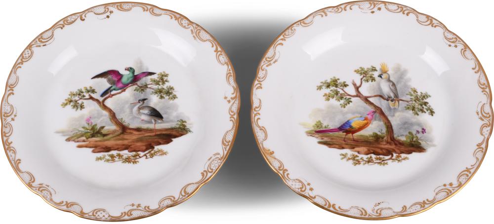 PAIR OF LEVEILLE PARIS PORCELAIN