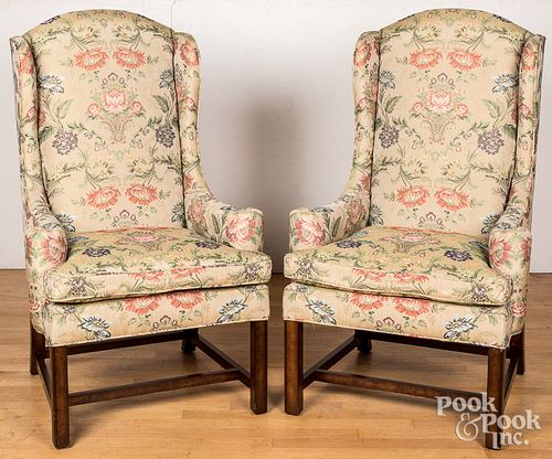 PAIR OF LEWIS MITTMAN CHIPPENDALE