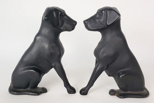 PAIR OF LIBERTY FOUNDRY FIGURAL