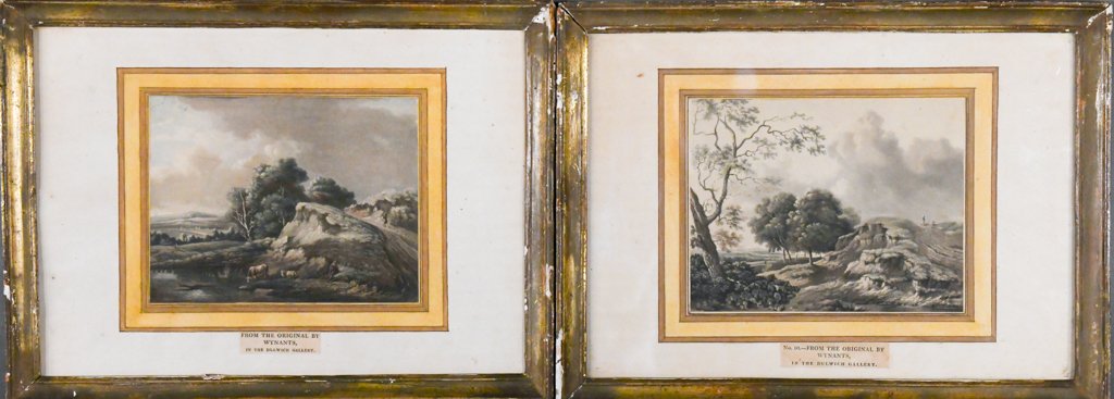 PAIR OF LITHOGRAPHS FROM THE
