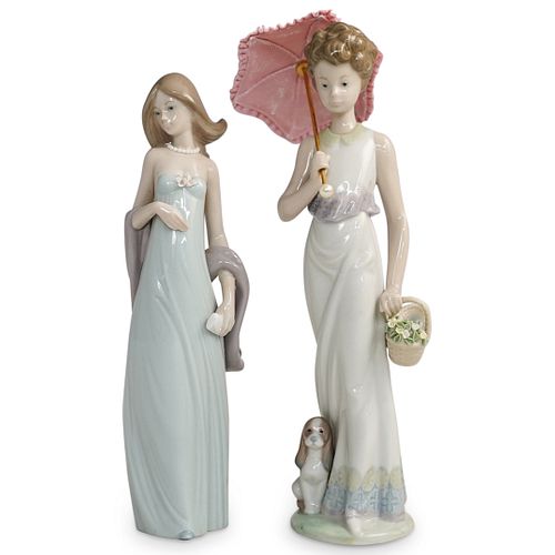 PAIR OF LLADRO PORCELAIN