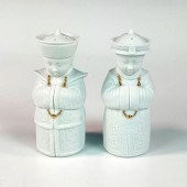 PAIR OF LLADRO PRIVILEGE SALT