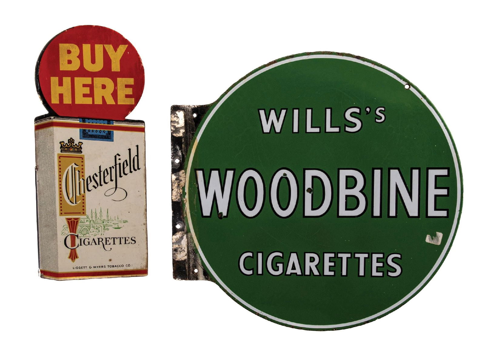 PAIR OF L&M FILTERS & WILLS