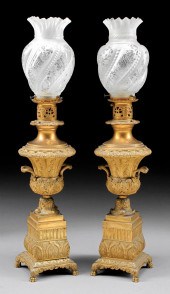 PAIR OF LOUIS PHILIPPE GILT BR