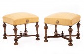 PAIR OF LOUIS XIII-STYLE WALNU
