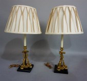 PAIR OF LOUIS XIV STYLE GILT-B