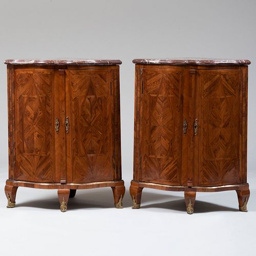 PAIR OF LOUIS XV ORMOLU AND