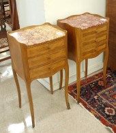 PAIR OF LOUIS XV STYLE TABLES