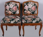 PAIR OF LOUIS XV STYLE BEECHWO