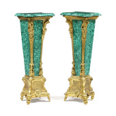 PAIR OF LOUIS XV STYLE ORMOLU