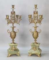 PAIR OF LOUIS XV STYLE CANDELA