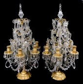 +PAIR OF LOUIS XV STYLE ORMOLU