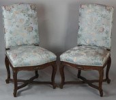 PAIR OF LOUIS XV STYLE CARVED