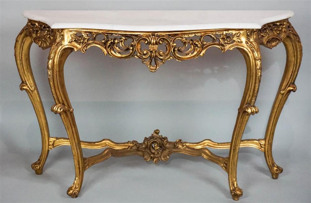 PAIR OF LOUIS XV STYLE GILTWOOD