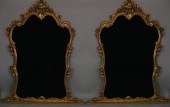 PAIR OF LOUIS XV STYLE GILTWOO