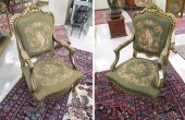 PAIR OF LOUIS XV STYLE NEEDLEP
