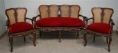 PAIR OF LOUIS XV STYLE BEECHWO