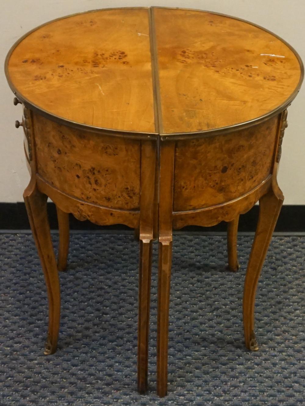 PAIR OF LOUIS XV STYLE BRASS