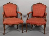 PAIR OF LOUIS XV STYLE BEECHWO